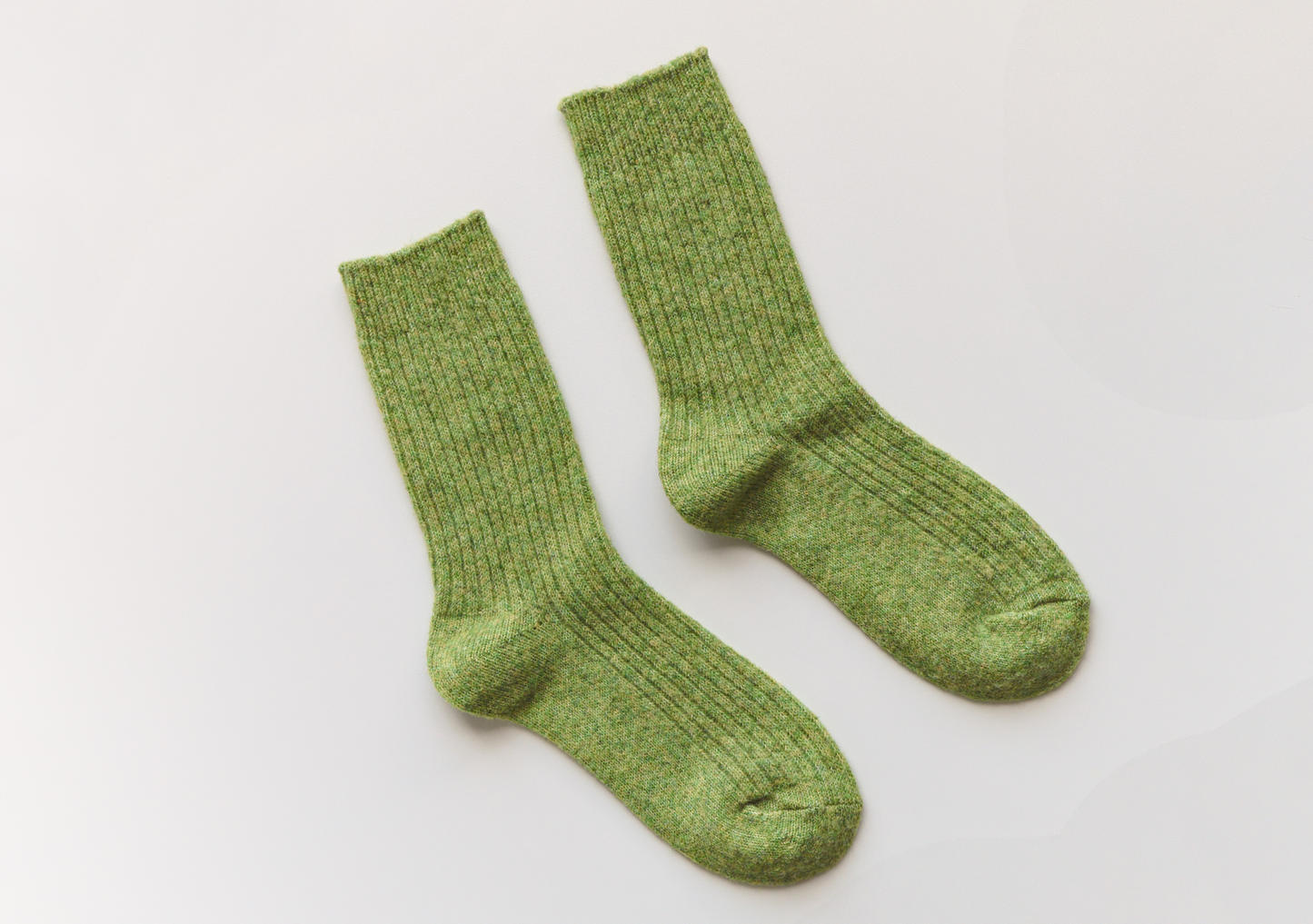 2-Pack Warm Cashmere & Wool Blend Socks – Solid Colours for Winter