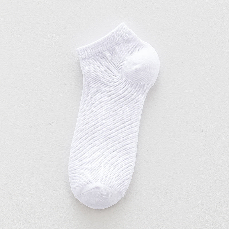 2-Pack Gentleman’s Breeze: Premium Breathable Cotton No-Show Socks for Men