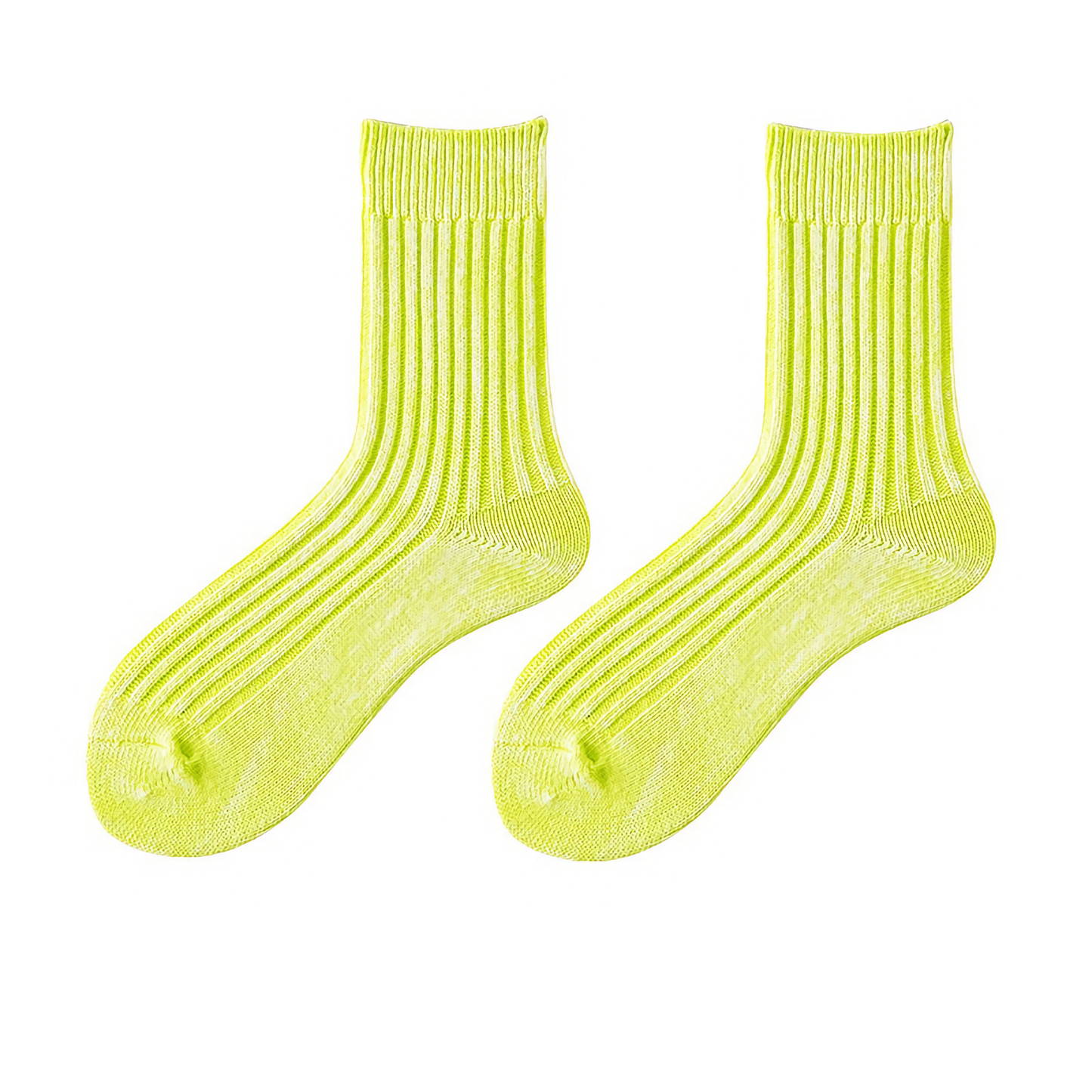 2-Pack Vintage Style Gradient Cotton Socks for Men - Trendy Fashion Socks