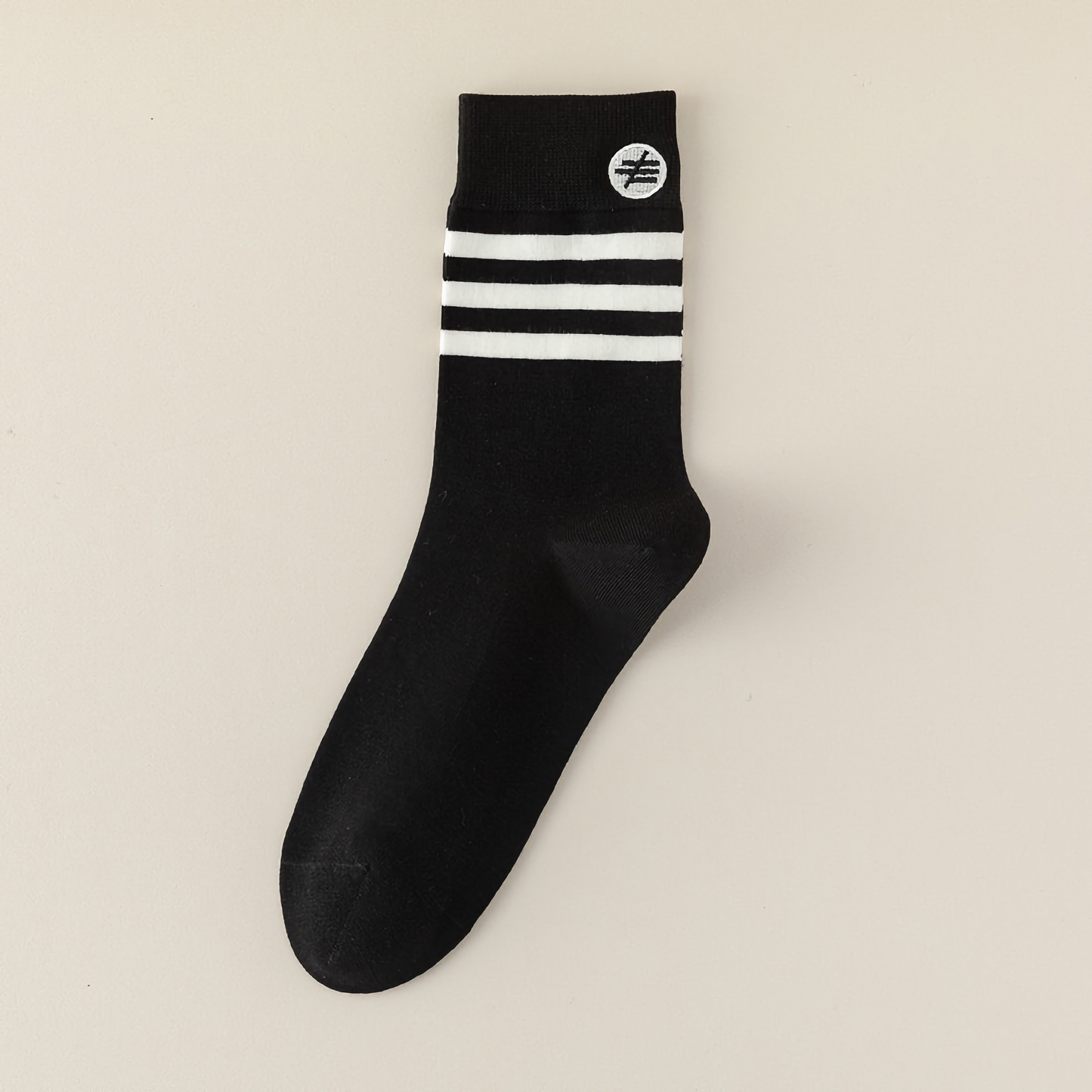 2-Pack Men's Cotton Sports Socks - Casual & Versatile for Everyday Use