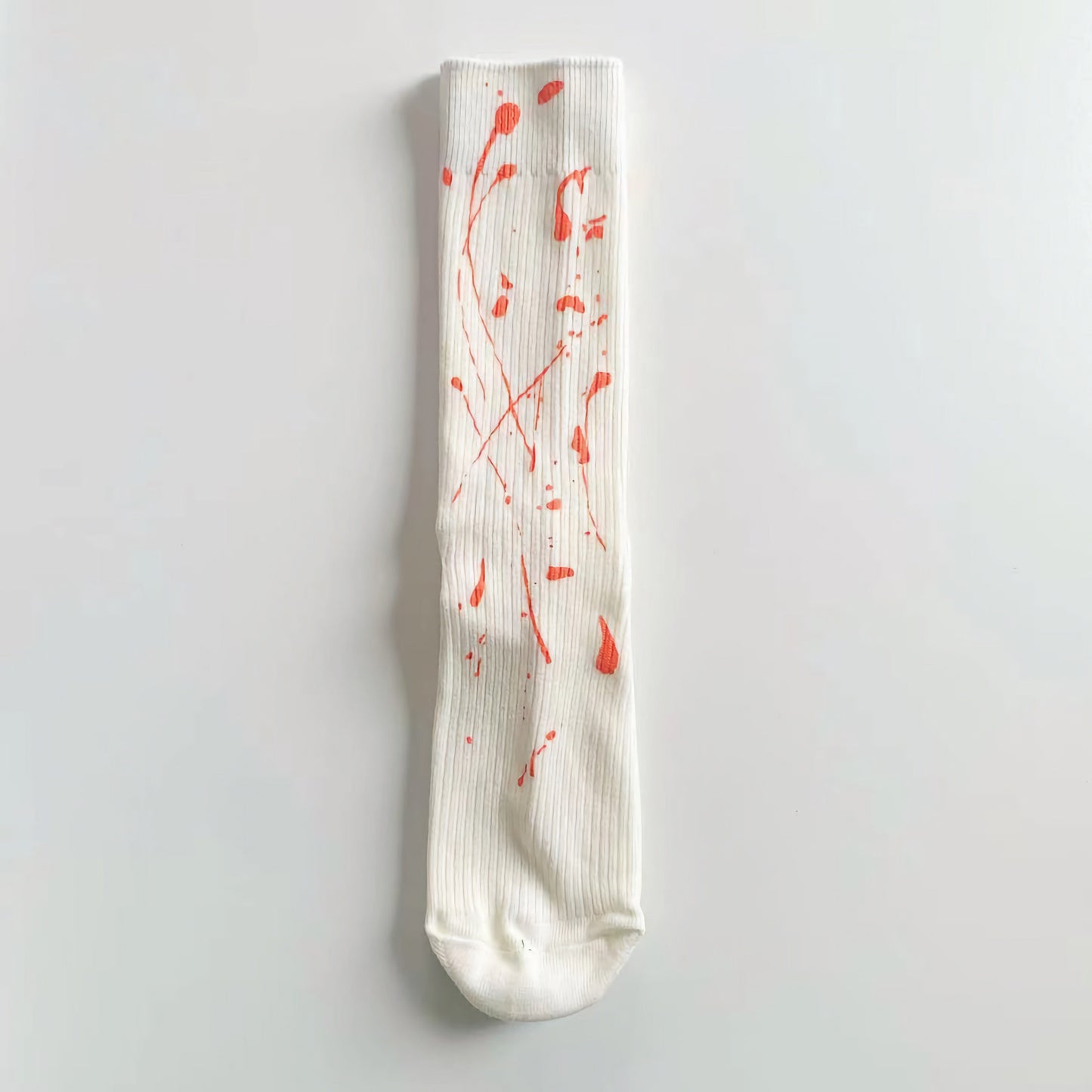 2-Pack Color Splash Cotton Socks: Unisex Tie-Dye Fashion Hosiery Extravaganza