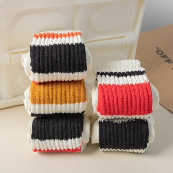 2-Pack Men’s Vintage Sport Socks – Warm Cotton Comfort