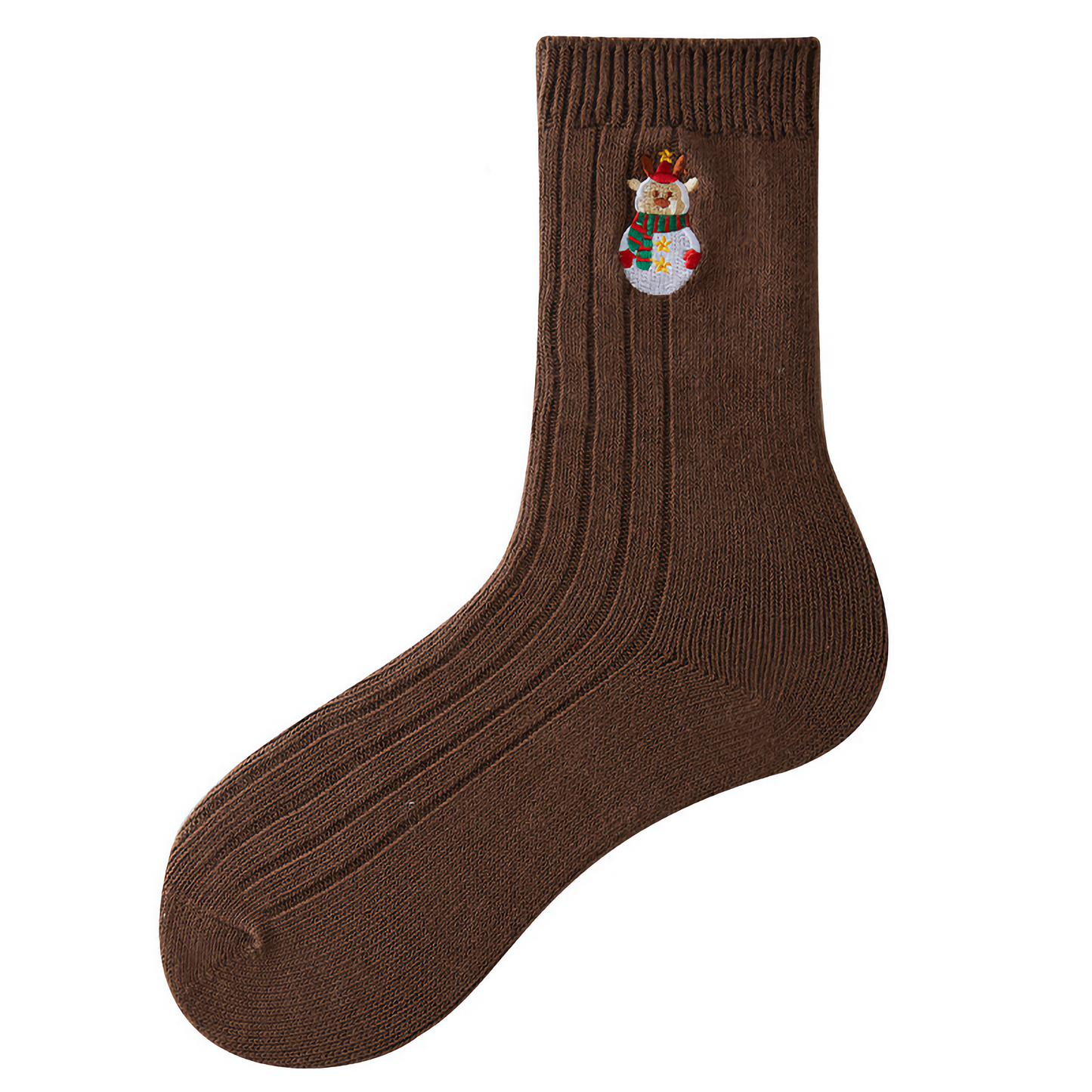 2- Pack Women's Christmas Cotton Socks - Winter Festive Socks