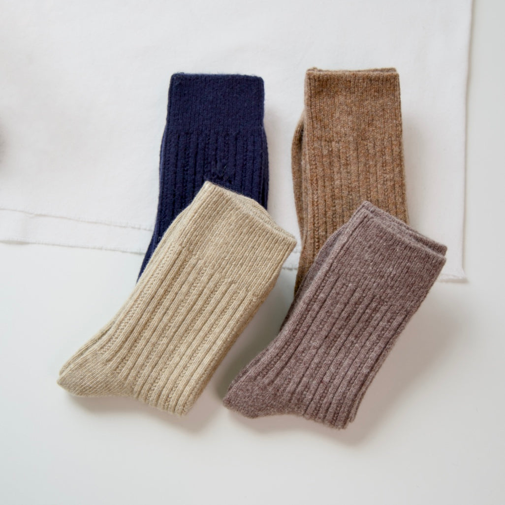 2-Pack Men’s Wool Crew Socks – 90% Premium Wool for Winter Comfort