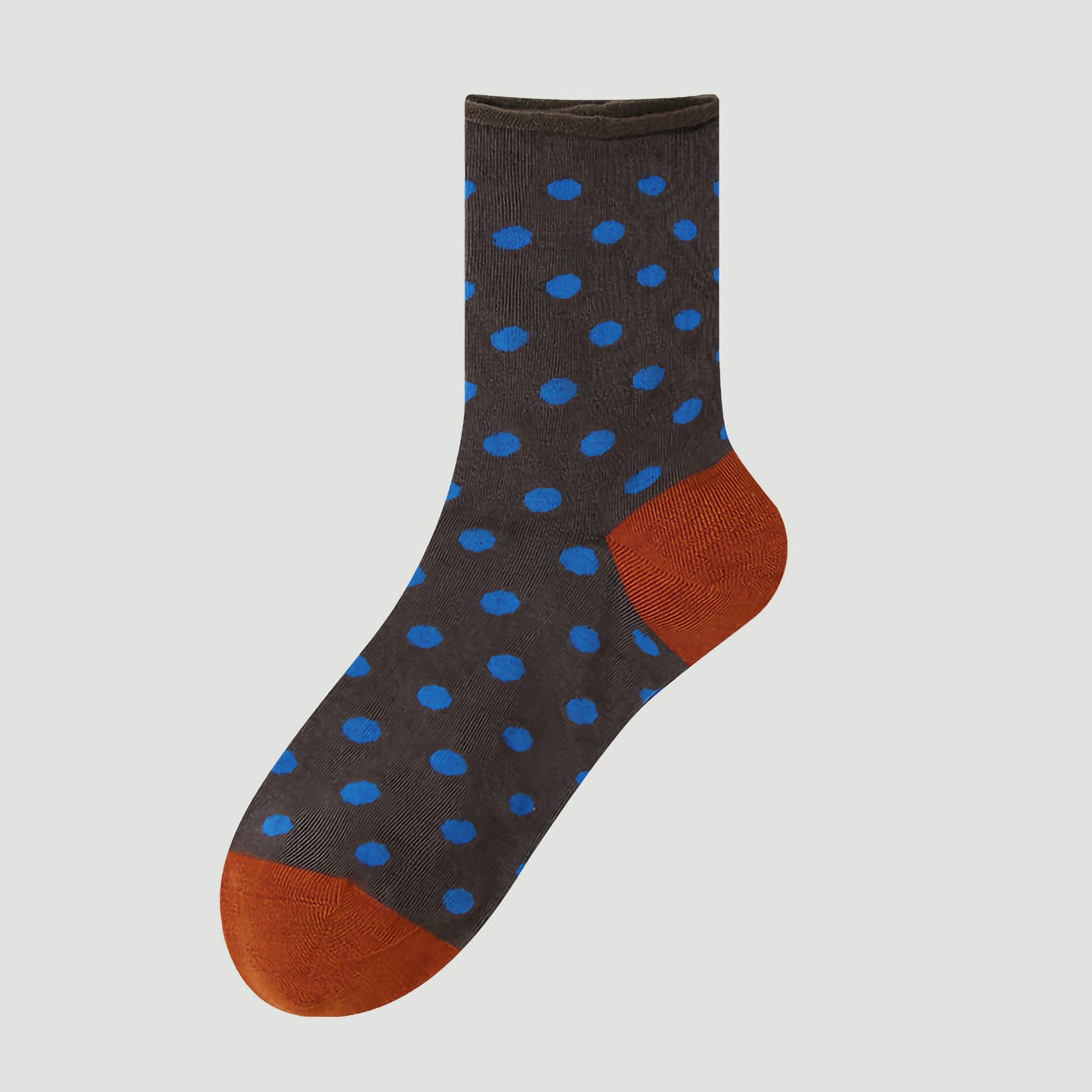 2-Pack Women's Mulberry Silk Socks - Breathable & Soft, Polka Dot