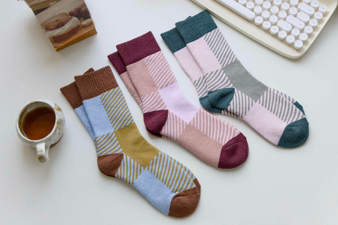 Bold Blocks, Everyday Warmth: The Geometric Wool Socks You’ll Actually Look Forward to Wearing