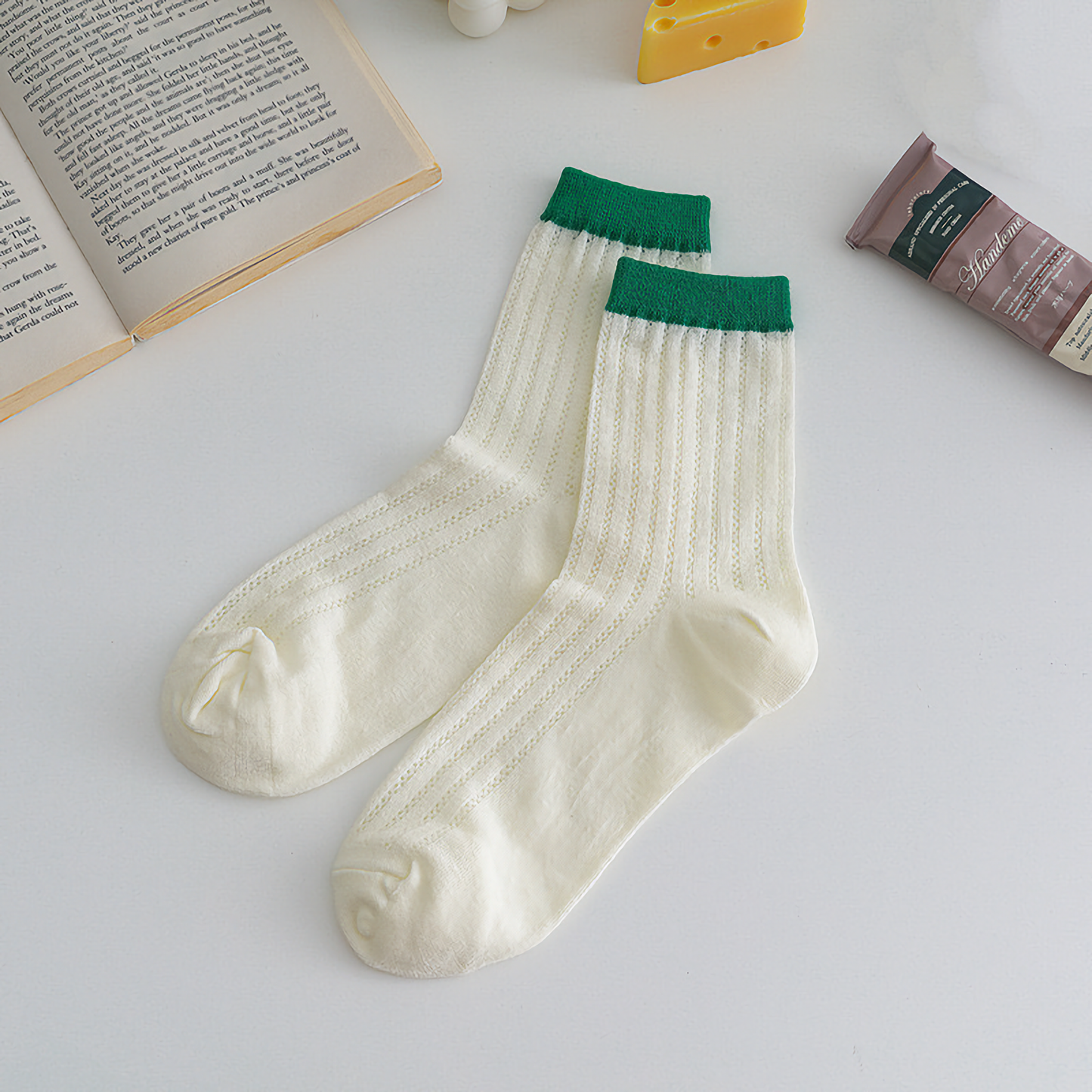 2-Pack Women's Trendy Breathable Cotton Socks: Ultimate Comfort Meets Style