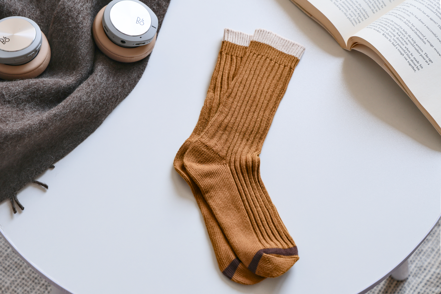 2-Pack Retro Striped Cotton Socks – Vintage Crew Style