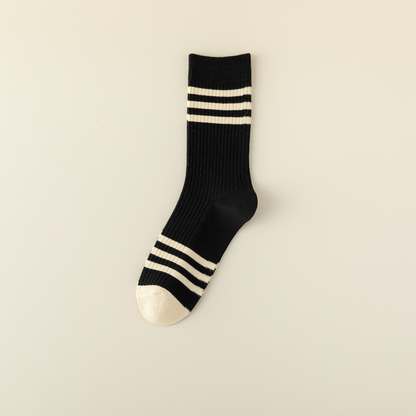 2-Pack Egypt-Inspired Crew Socks – Chic & Comfy Style