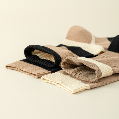2-Pack Egypt-Inspired Crew Socks – Chic & Comfy Style
