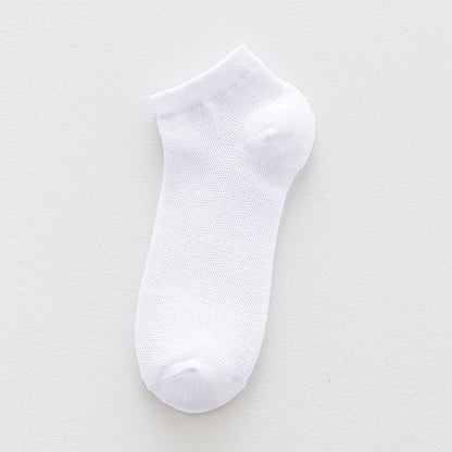 2-Pack Gentleman’s Breeze: Premium Breathable Cotton No-Show Socks for Men