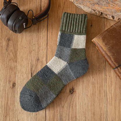 Men's Autumn/Winter Multicolored Thick Wool Warmth Socks