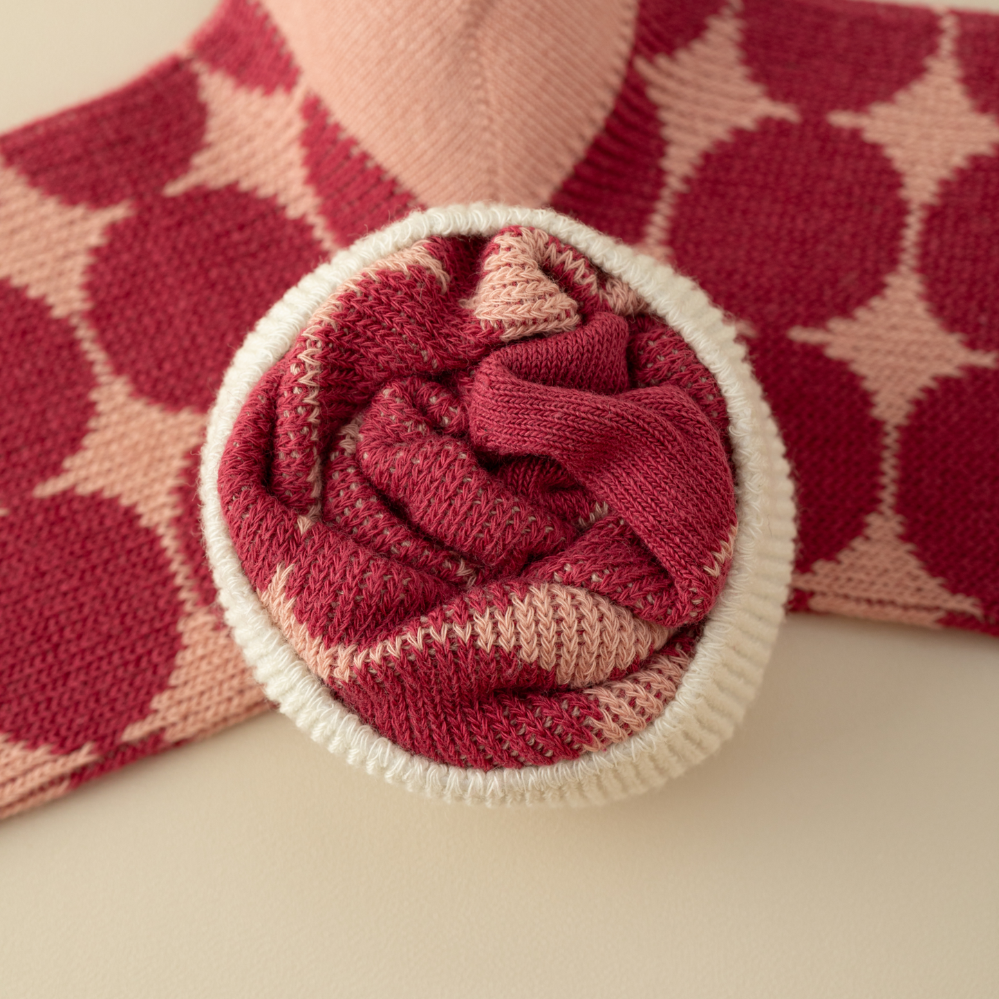 2-Pack Women's Pink Cotton Socks: Breathable Comfort with a Smiley Face Twist