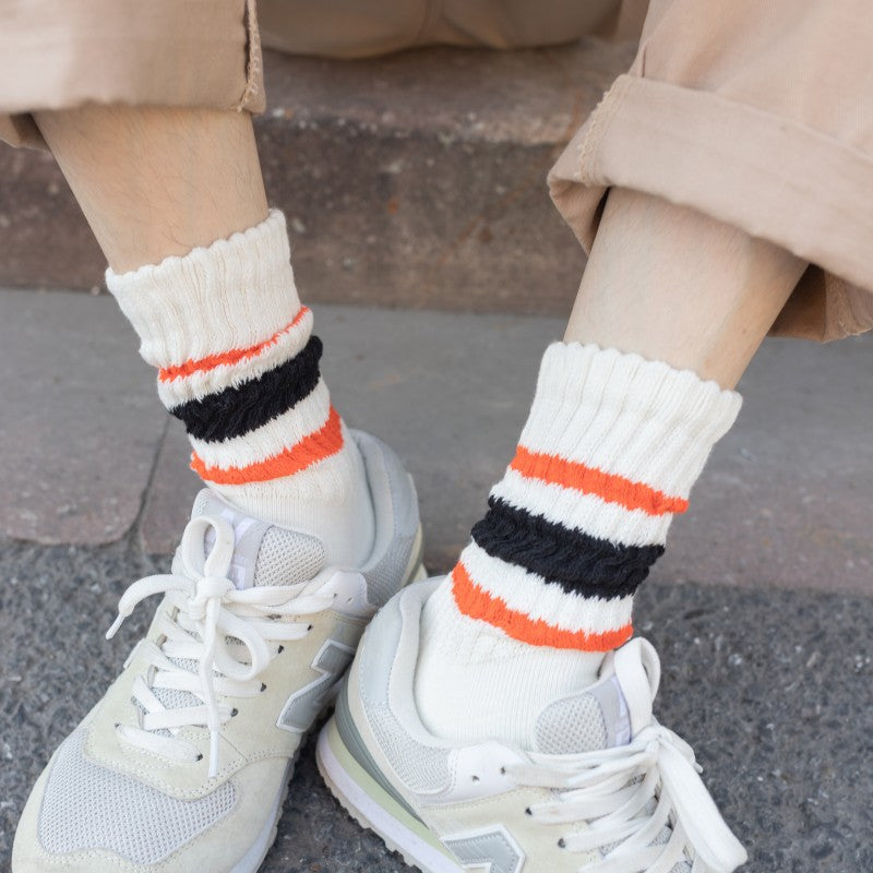 2-Pack Men’s Vintage Sport Socks – Warm Cotton Comfort