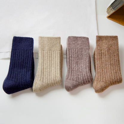 2-Pack Men’s Wool Crew Socks – 90% Premium Wool for Winter Comfort