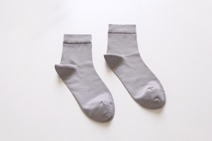 2-Pack Men's Breathable Cotton Ankle Socks - Lightweight & Soft