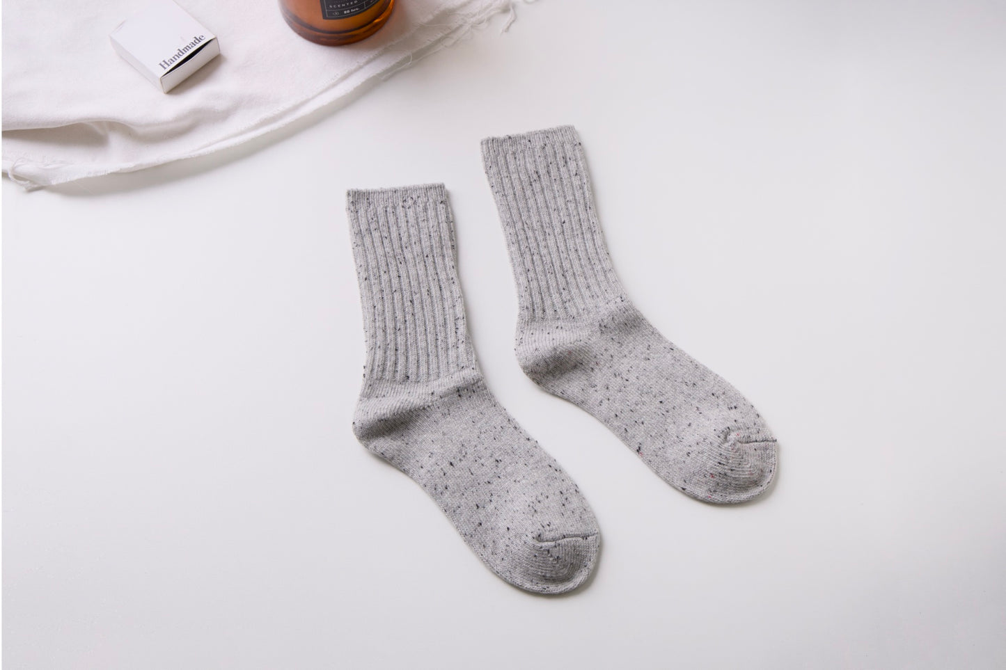 2-Pack Women’s Wool Blend Crew Socks – Warm & Cozy Winter Style