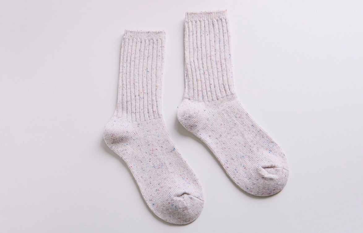 2-Pack Women’s Wool Blend Crew Socks – Winter Cozy Style