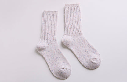 2-Pack Women’s Wool Blend Crew Socks – Winter Cozy Style