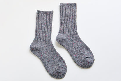 2-Pack Women’s Wool Blend Crew Socks – Winter Cozy Style