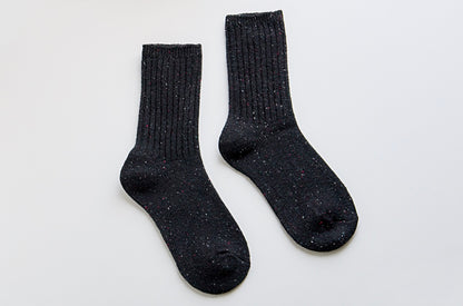 2-Pack Women’s Wool Blend Crew Socks – Winter Cozy Style